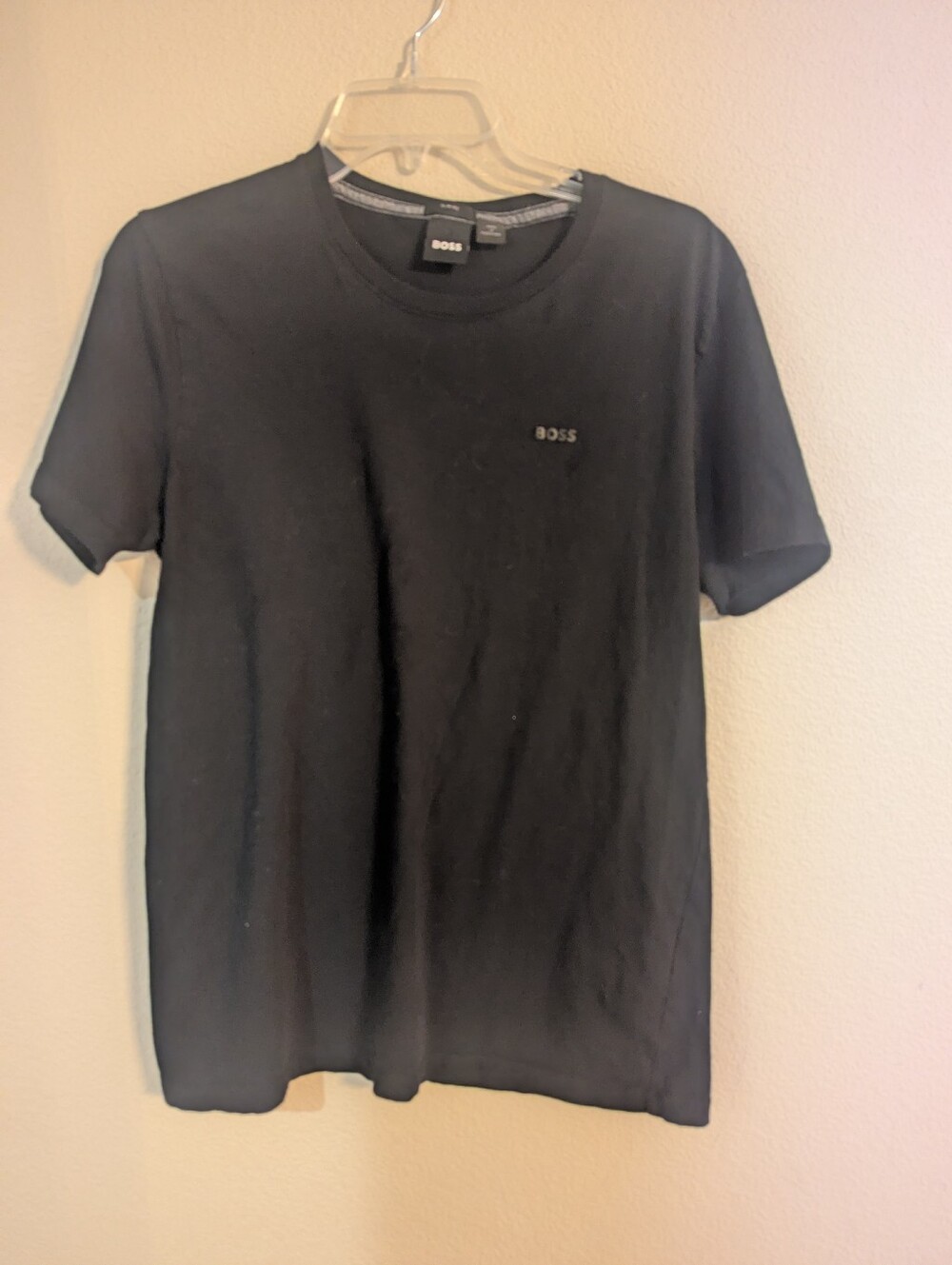 Boss Black Short Sleeve Logo Crew Tee